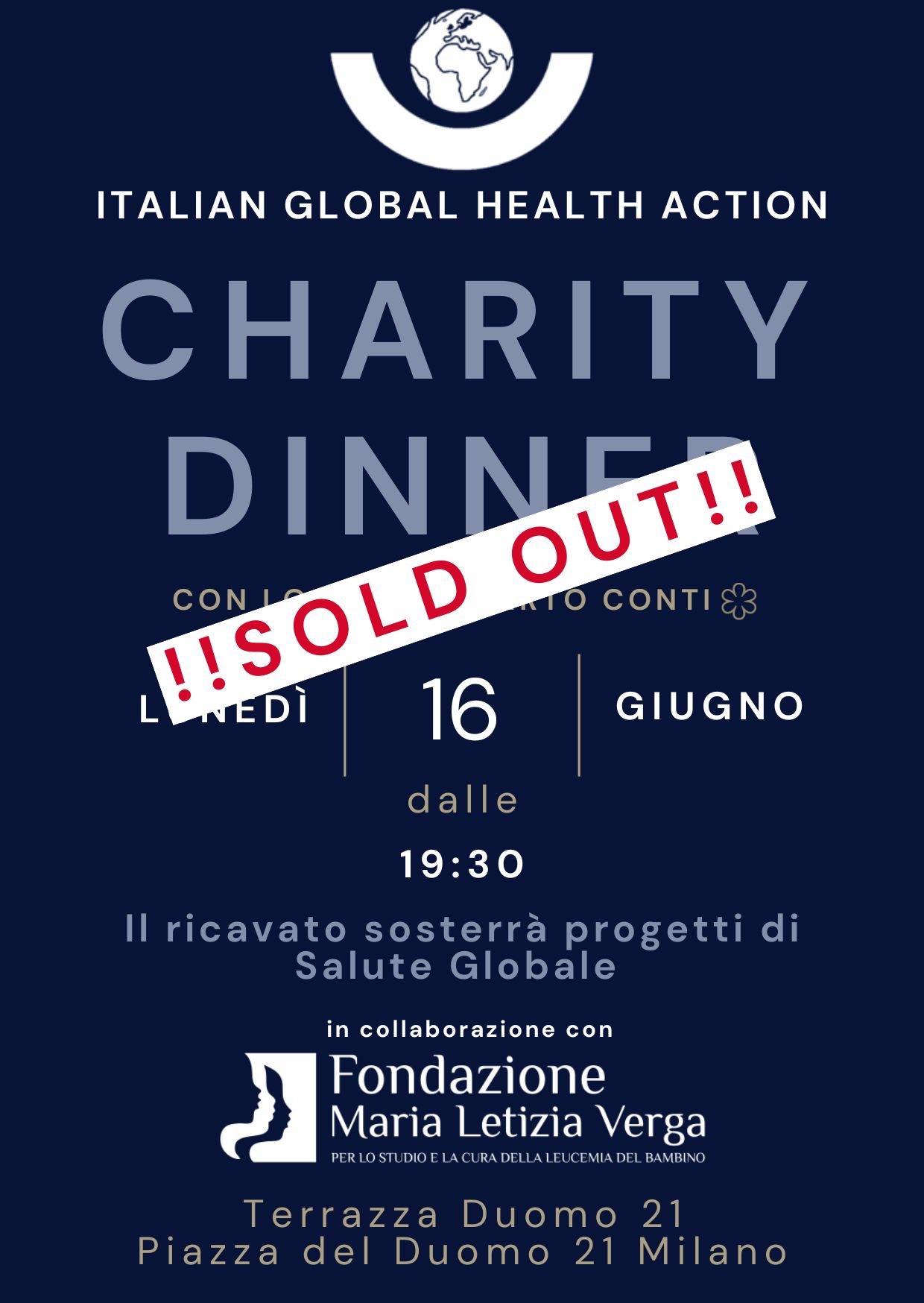 Charity dinner
